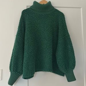 Free People teddy turtleneck sweater